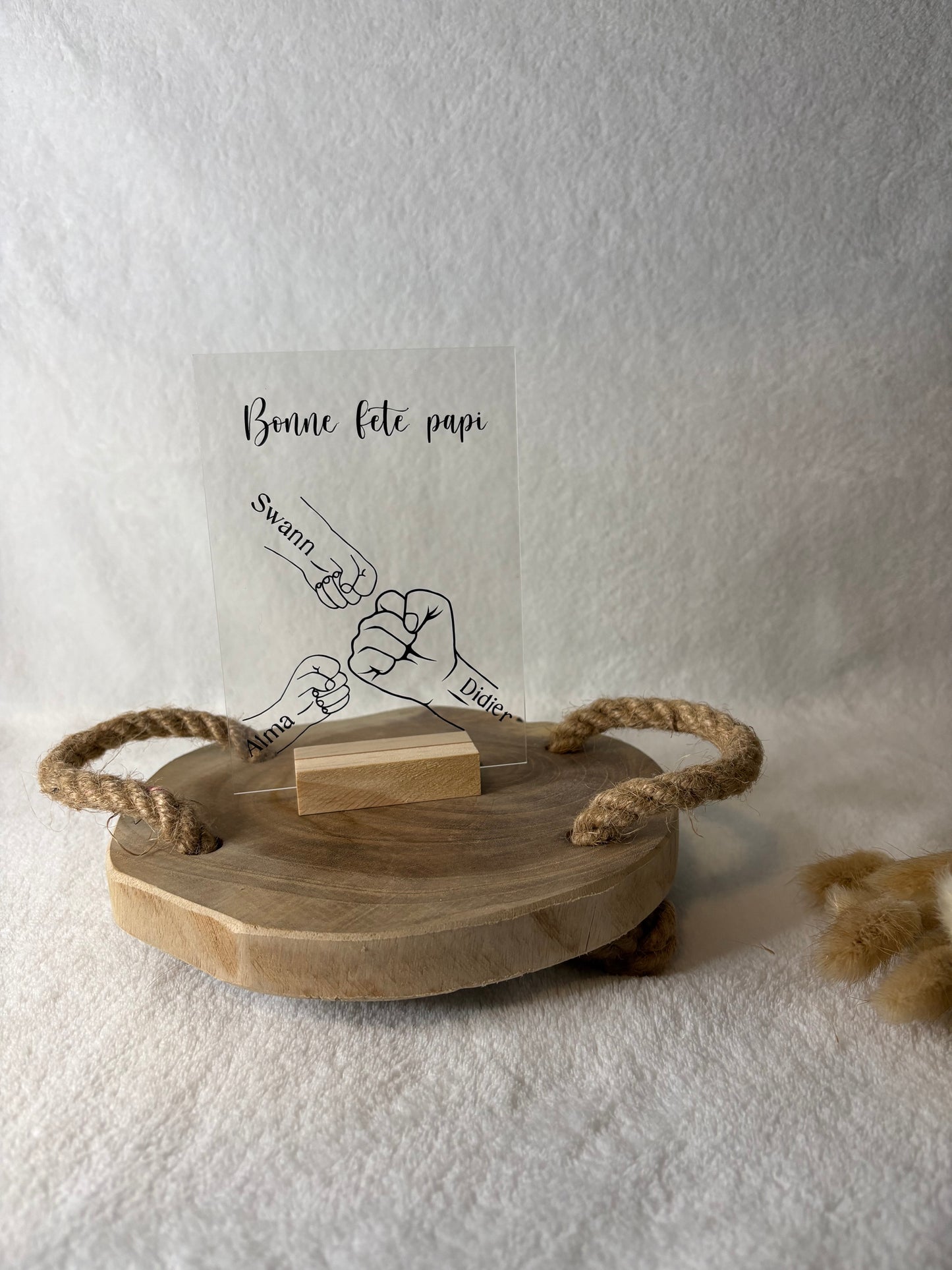 Plexi - Bonne fête papi