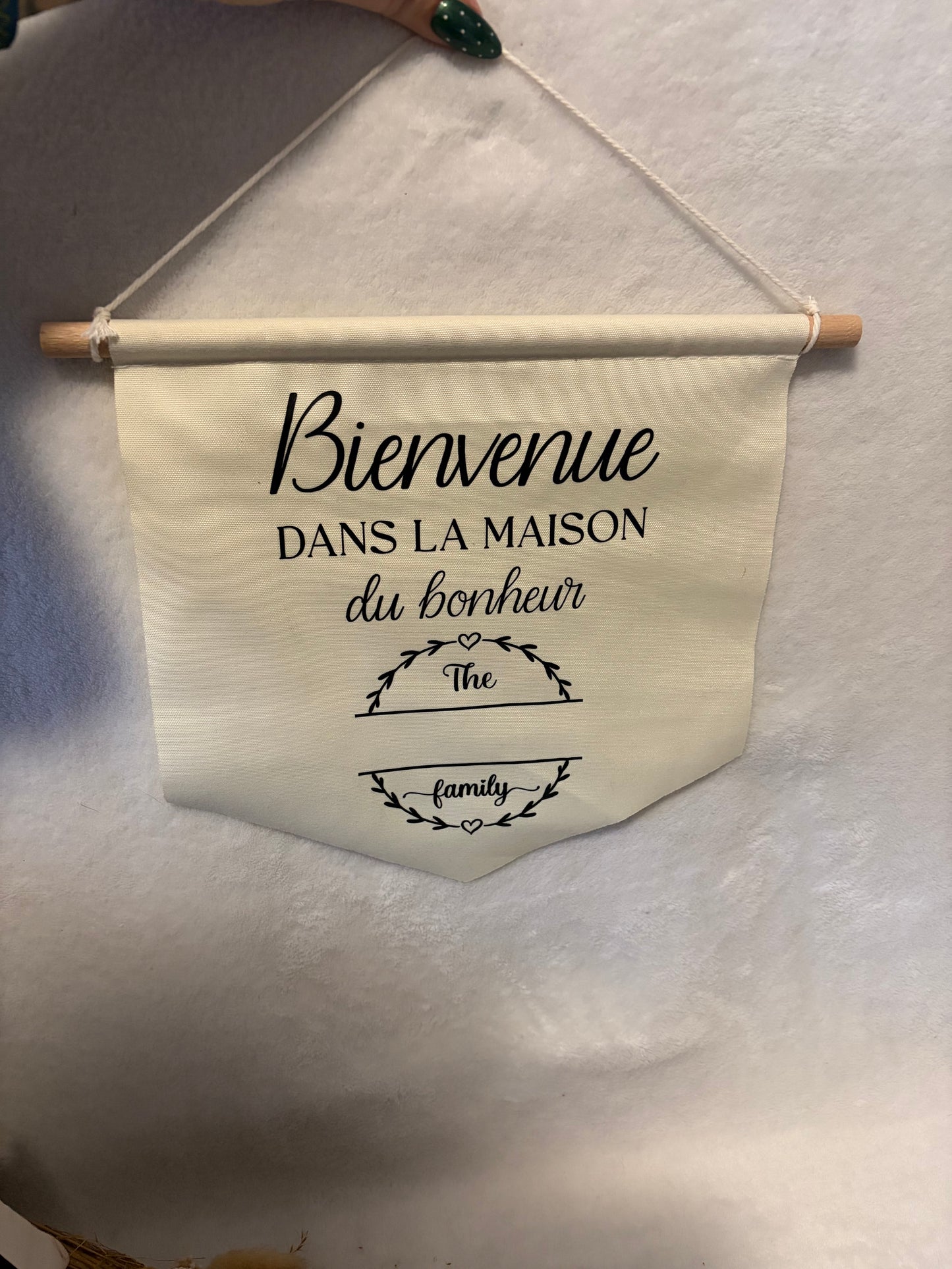 Fanion - maison du bonheur