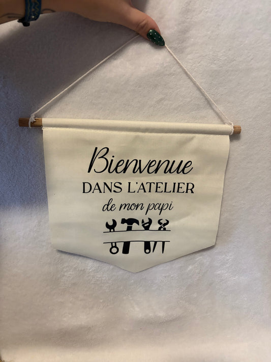 Fanion - atelier de papi