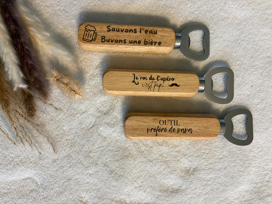 Décapsuleur en bois