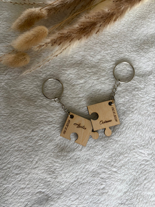 Porte clé - puzzle