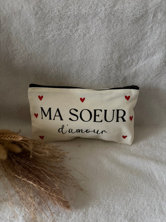 Trousse - sœur d’amour