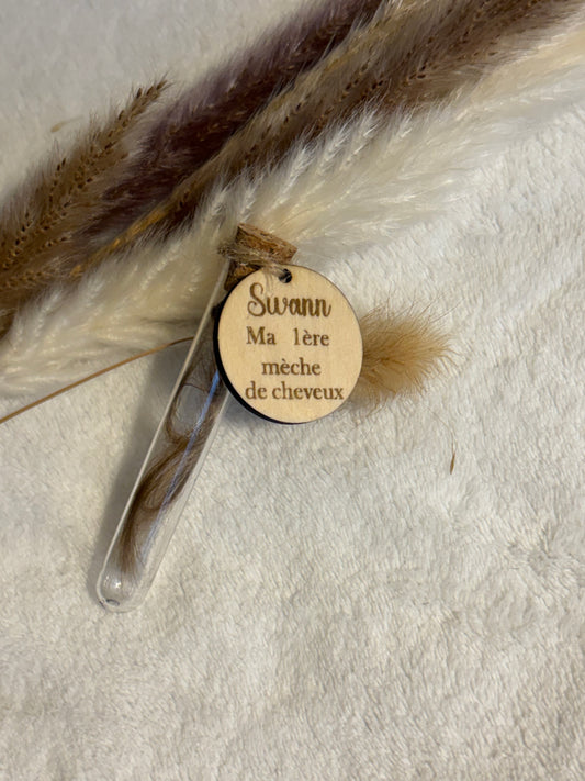 Fiole - Ma 1ère mèche de cheveux