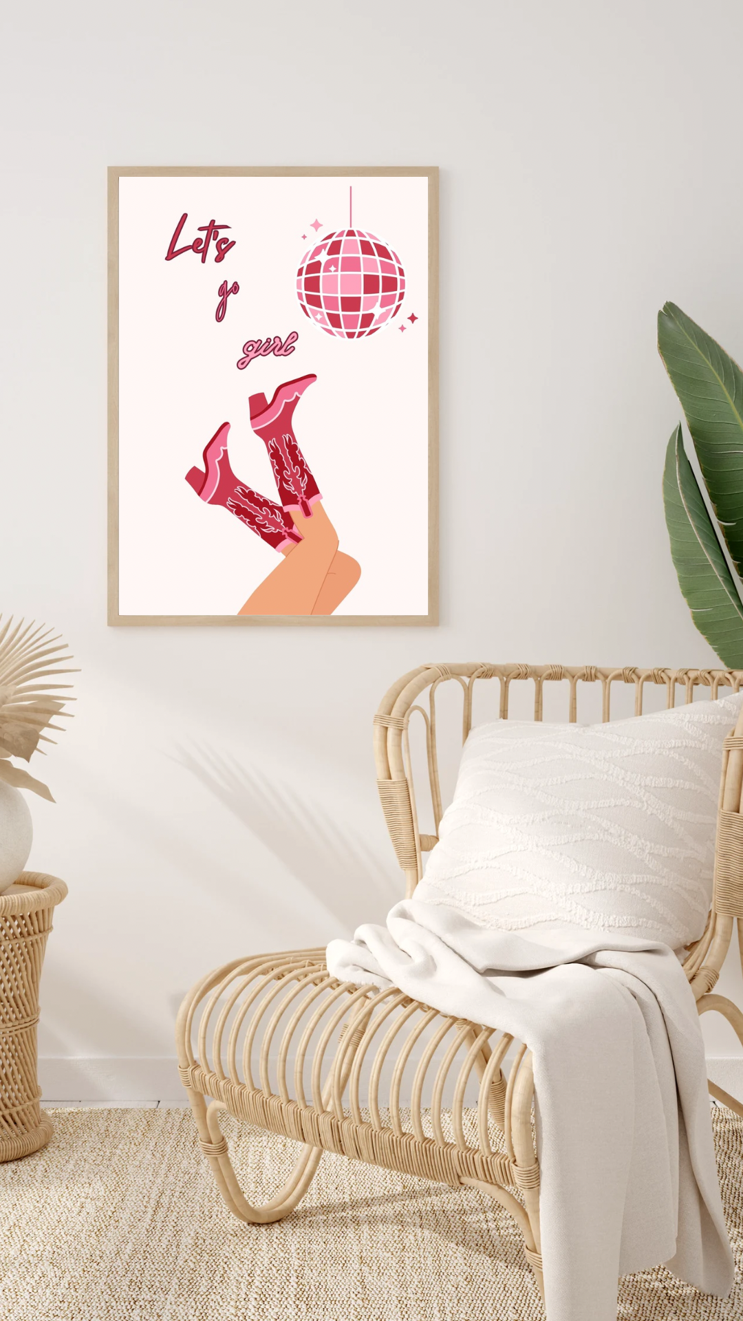 Affiche - Let's go girl