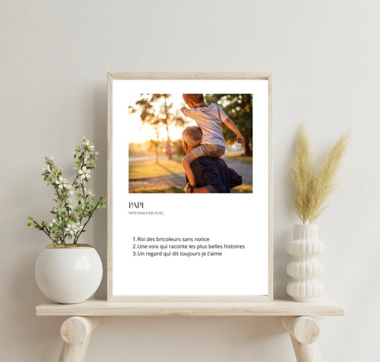 Affiche Papi - Définition