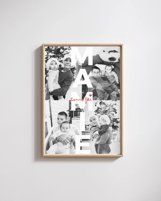 Affiche Mamie - Bonne fête