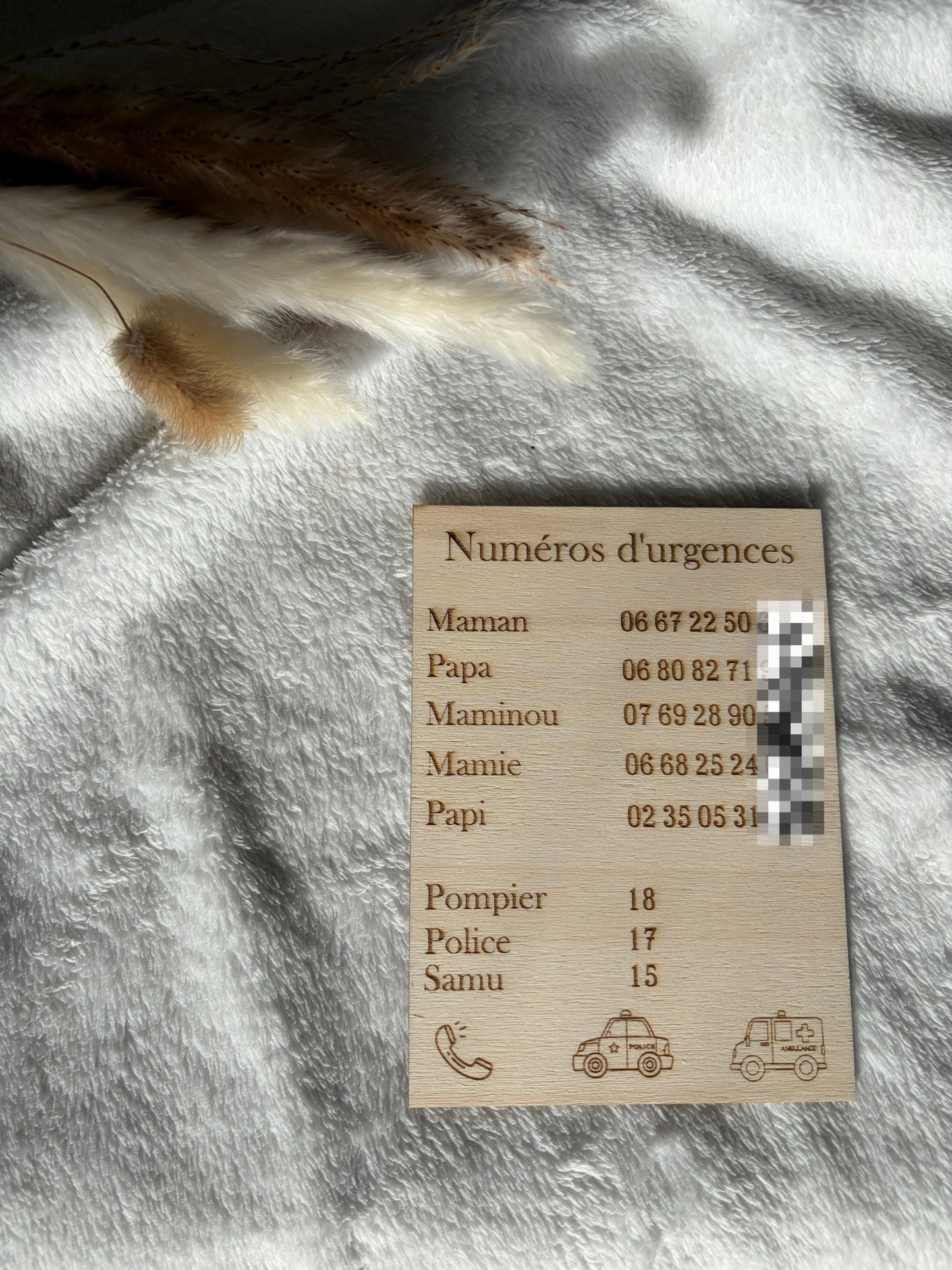 Magnet Numéros d’urgence